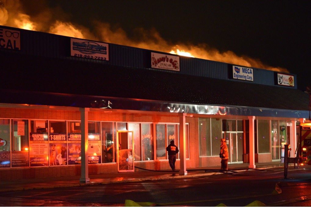 Lake Station fire